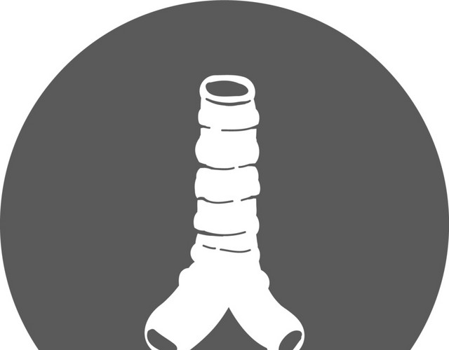 黑白卡通手绘人体器官医用标识免抠素材