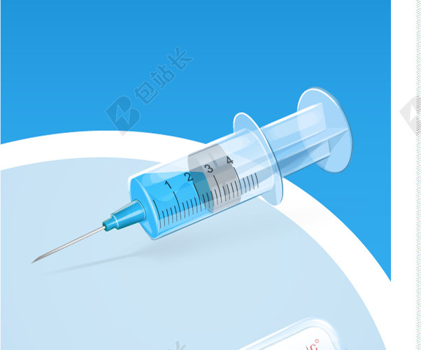 彩色卡通手绘常用医学用品素材