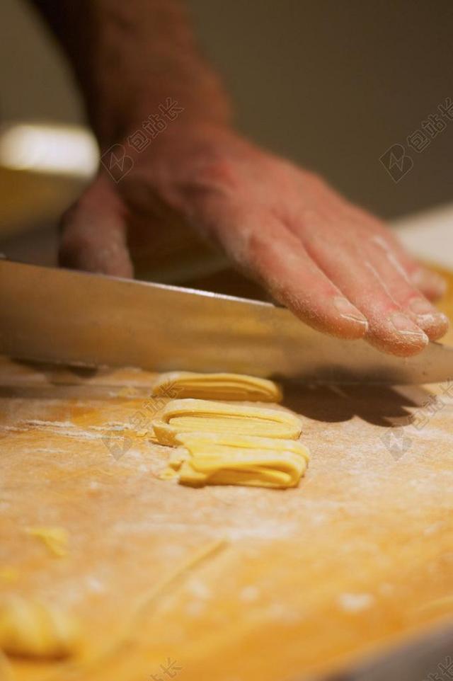 手 意大利面 揉 面粉 面条 表 食品 ALIMENTARI