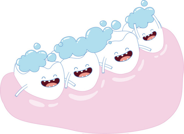 牙齿表情