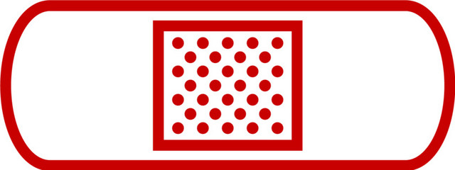 红色创口贴素材