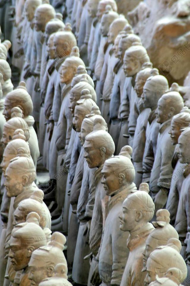 兵马俑 战士 中国 西安 雕塑 神话