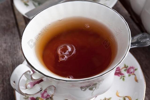餐饮唯美伯爵茶背景图片