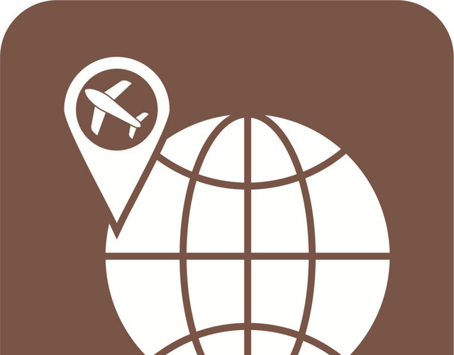 旅行主题图标素材