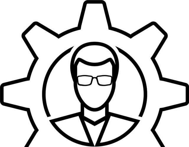 简笔画设置职场办公图标素材