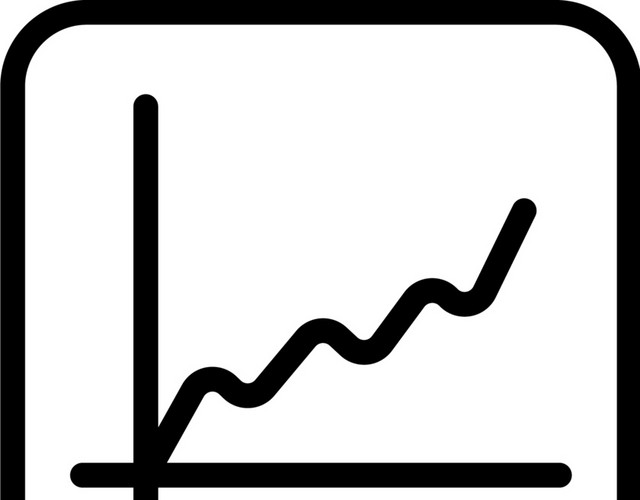 简笔画统计图图标素材
