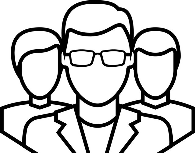 简笔画办公图标素材