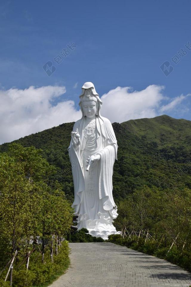 观音菩萨 仁慈的女神 布迪 佛教
