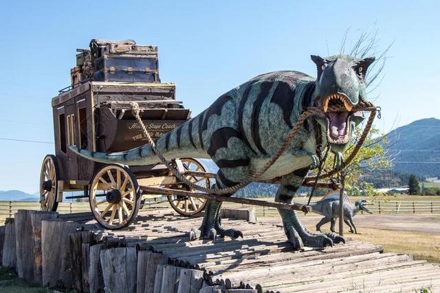 恐龙 公共马车 T 雷克斯 TYRANASAURUS 雷克斯 幻想