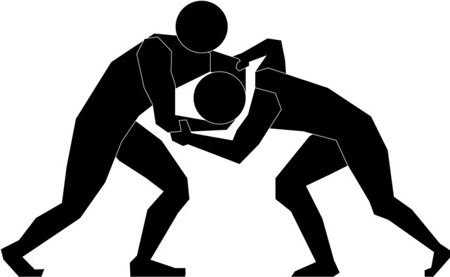 摔跤图标