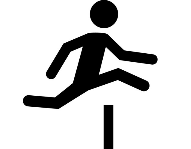 障碍赛跑图标