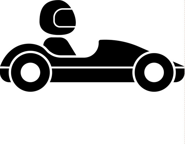 小型赛车图标