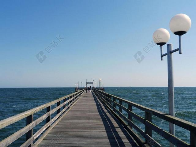 东海大桥 宾兹 尔根 波罗的海 木板 栏杆 木制结构