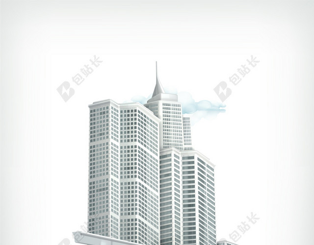 科技建筑背景图