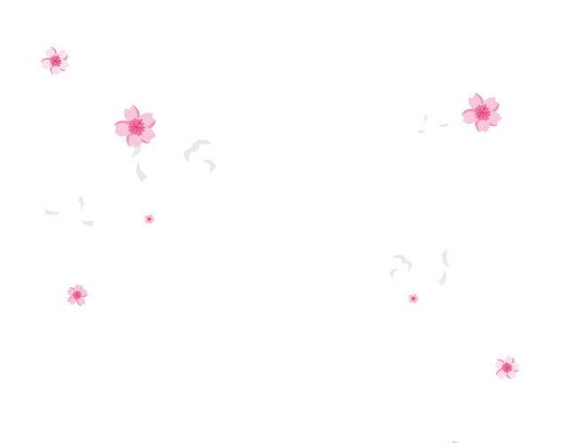 卡通手绘梅花设计素材