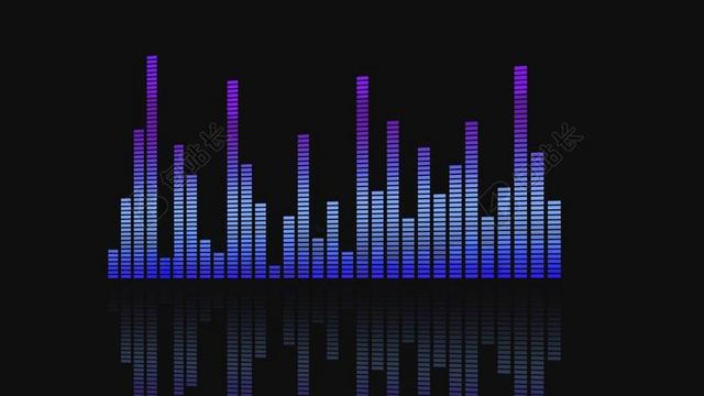 均衡器 EQ 声级 数字 音乐 图 条形图