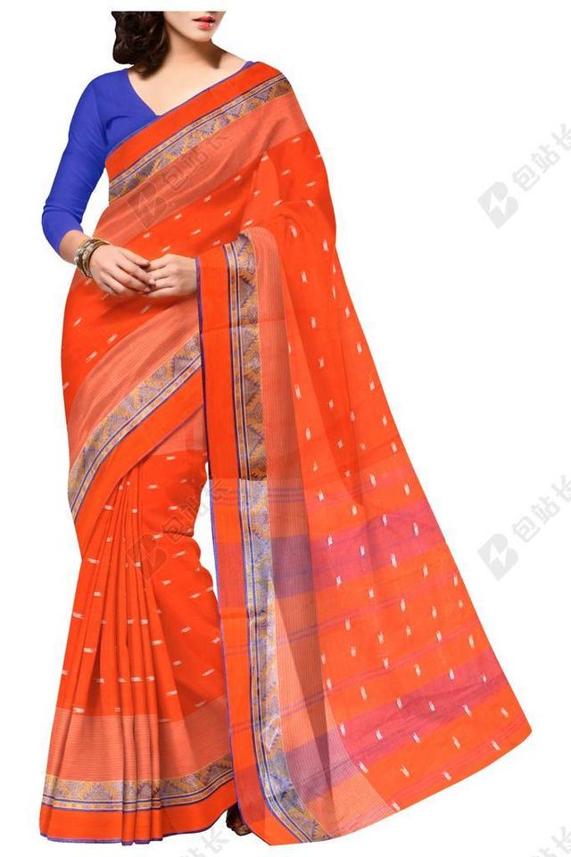 SAREE 印度 民族 服装 时尚 丝绸 连衣裙 女子 模型