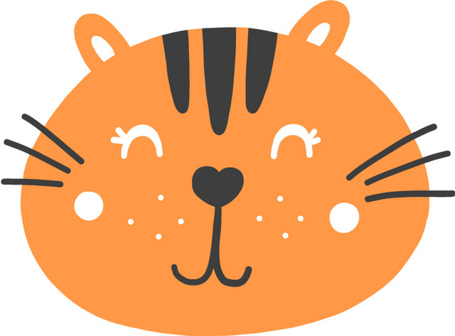 清新可爱小猫矢量素材