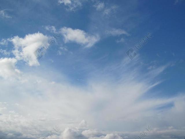 天空白云背景图片