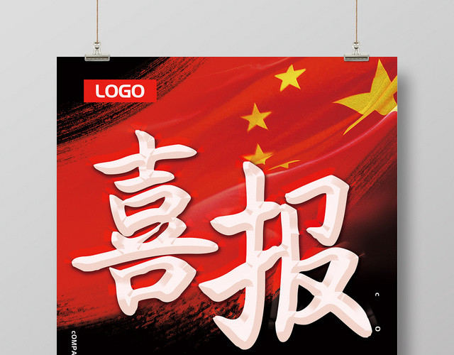 年度销售业绩突破喜报战报海报