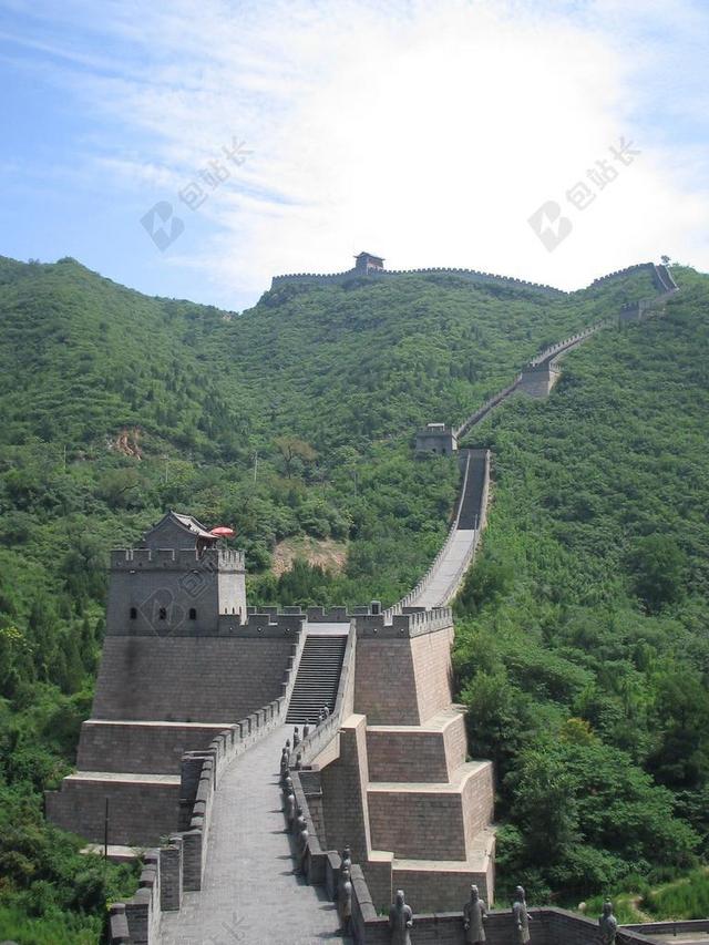 中国的长城 奇迹世界 北京 工艺品