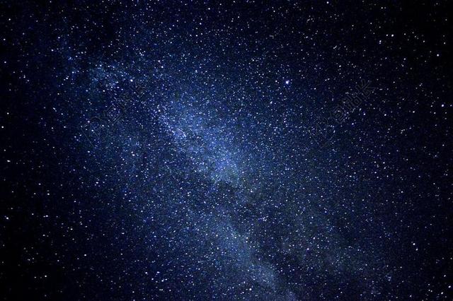 自然浩瀚的星空背景图片