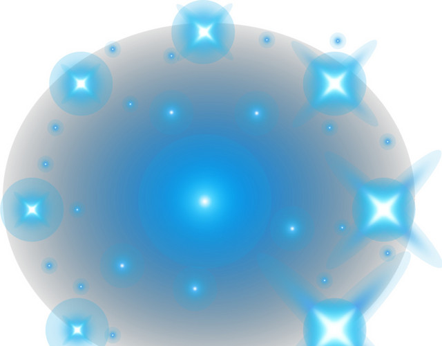 星光光效元素矢量素材