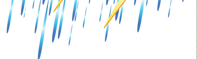 暴风雨灾害矢量素材