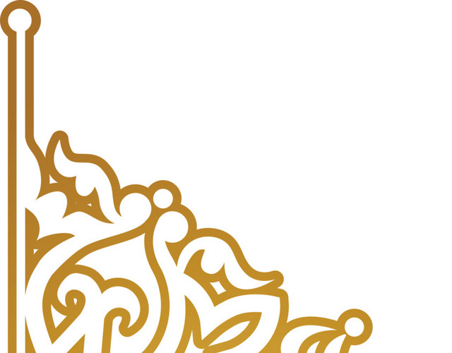 金色边框素材