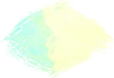 黄绿色水彩笔画素材