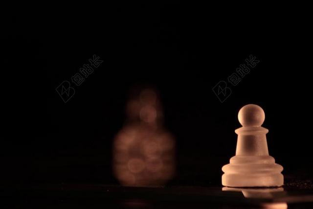 摄影唯美国际象棋背景图片