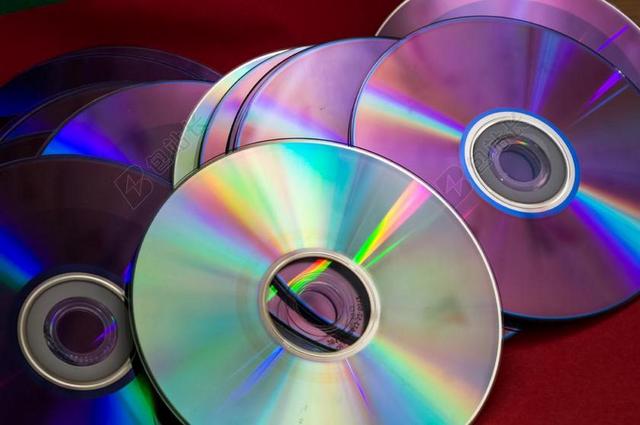 广告时尚CD反光光盘背景图片