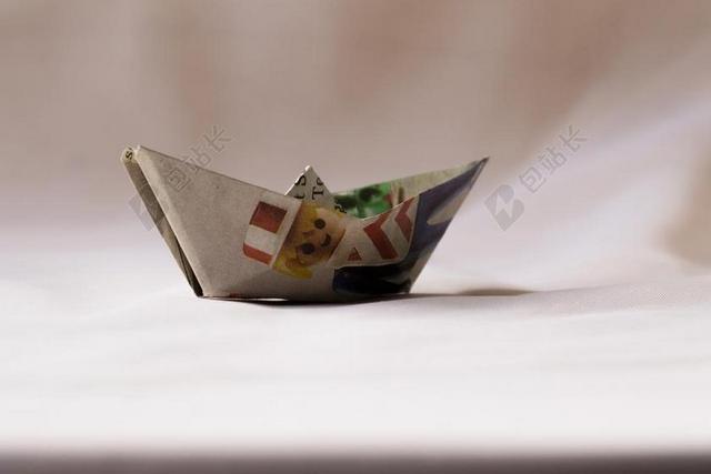 PAPIERSCHIFF 纸 船舶 折叠 修补匠 工艺品 报纸