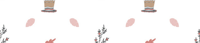 手绘水彩印花素材