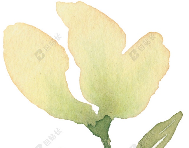一朵花矢量素材