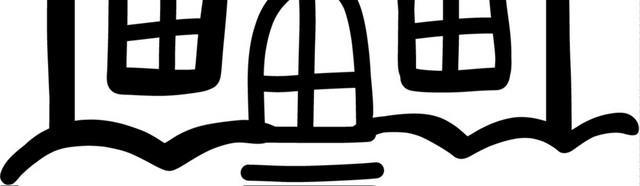 手绘房屋儿童插画