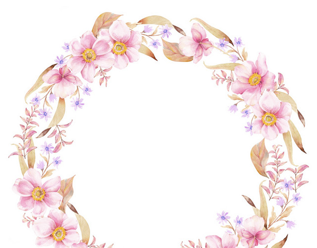 花环矢量素材
