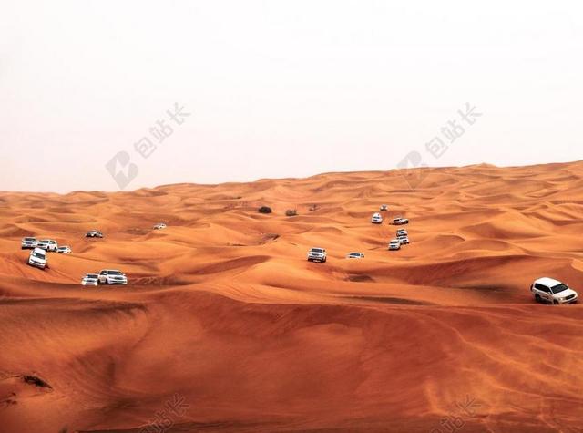 迪拜 撒哈拉 旅行 沙丘 沙漠 砂 4×4 冒险 丰田汽车