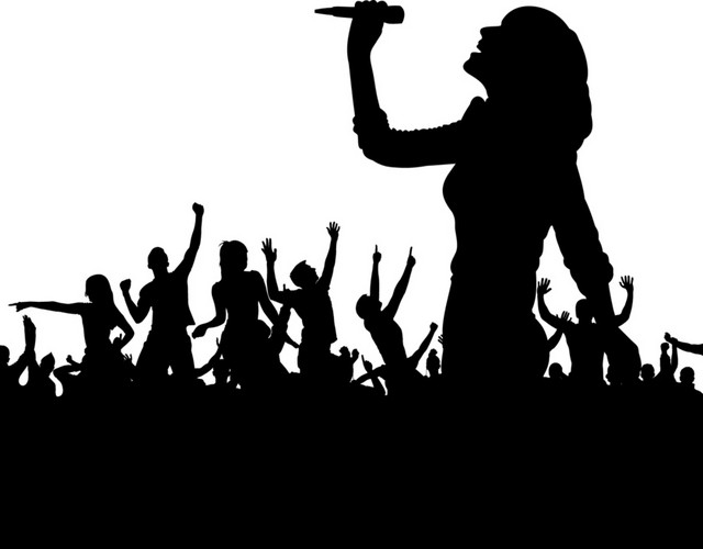 演唱人物剪影