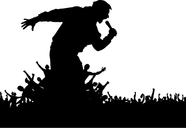演唱人物剪影