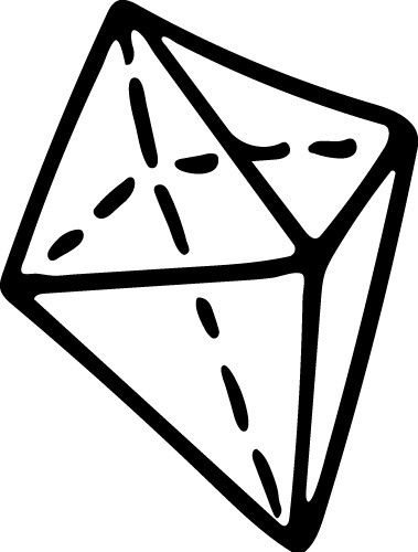 黑色简约菱形几何图片下载素材