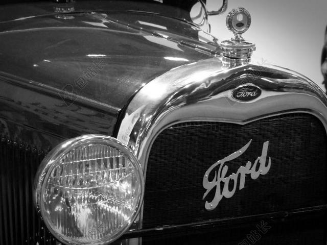 OLDTIMER 福特 聚光灯 徽 经典 格栅 老爷车汽车