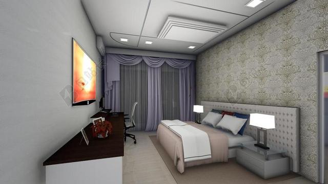 建筑简约室内摆放背景图片