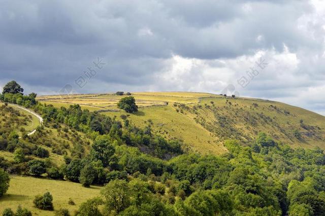 径 头 英格兰 英语 行人路 国家 风景 MONSAL 英国