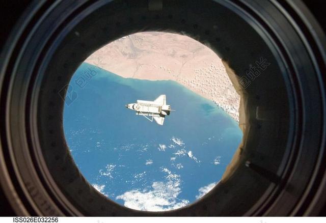 航天飞机太空国际空间站背景图片