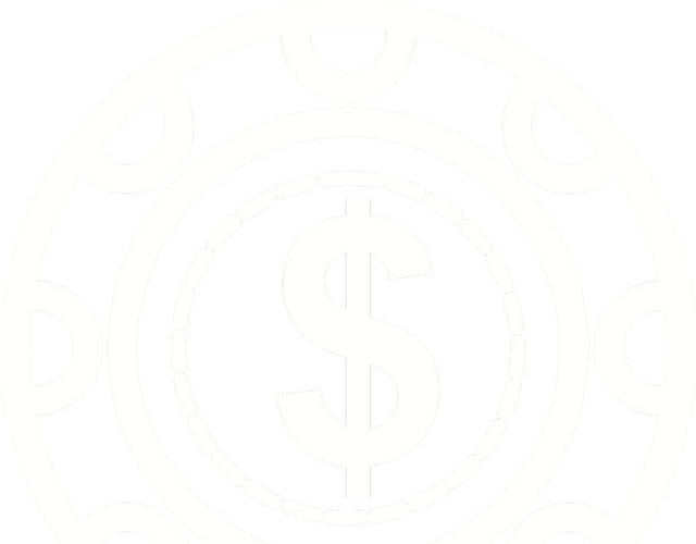 简约白色金币图标素材