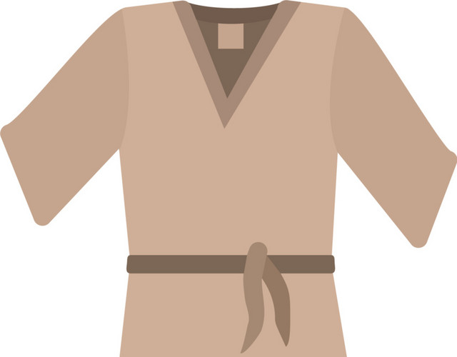 卡通色武士服素材