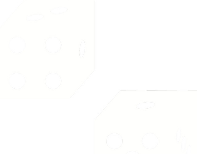 白色多边形筛子素材