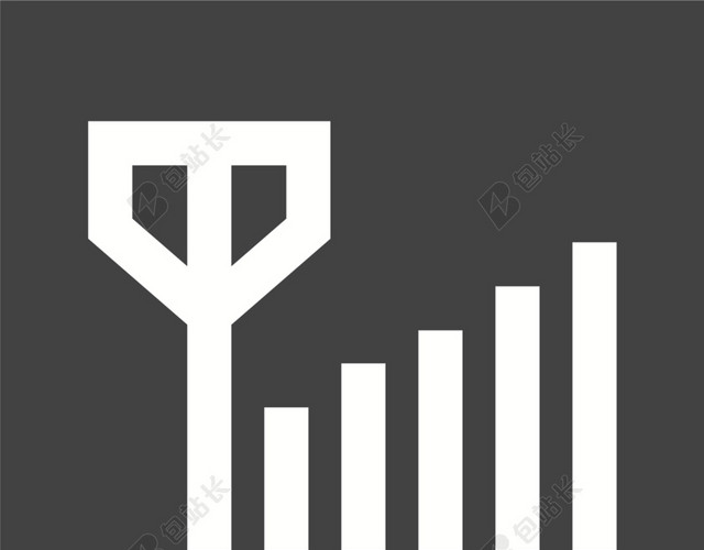 白色信号源背景图