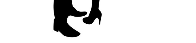 情侣人物剪影